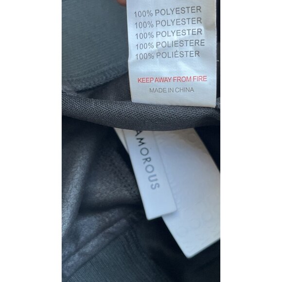 Glamorous Skynard Panel Legging Slimming High Waist Tummy Control Black Women’s - Picture 5 of 15